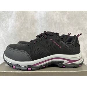 Skechers Work Women Trego Astallet Carbon Nano Composite Toe Safety Shoe 8.5